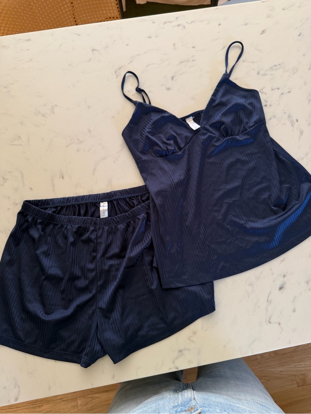 Navy Cami & Short Sleep Set - Women Intimates & Sleepwear